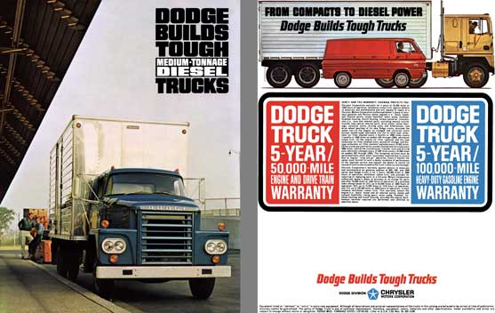Dodge 1966 - Dodge Builds Tough Medium-Tonnage Diesel Trucks