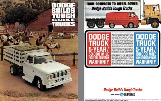 Dodge Trucks 1966 - Dodge Builds Tough Stake Trucks