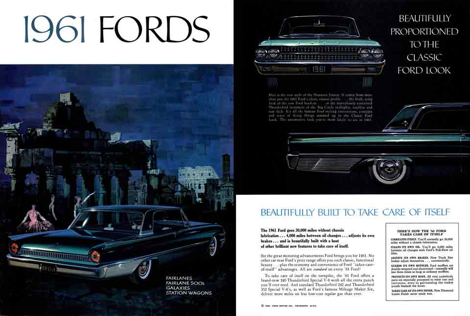 Ford 1961 Fairlanes Fairlane