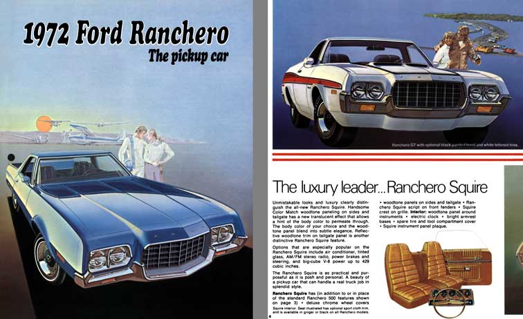 Ford 1972 - 1972 Ford Ranchero - The Pickup Car