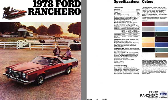 Ford 1978 - 1978 Ford Ranchero