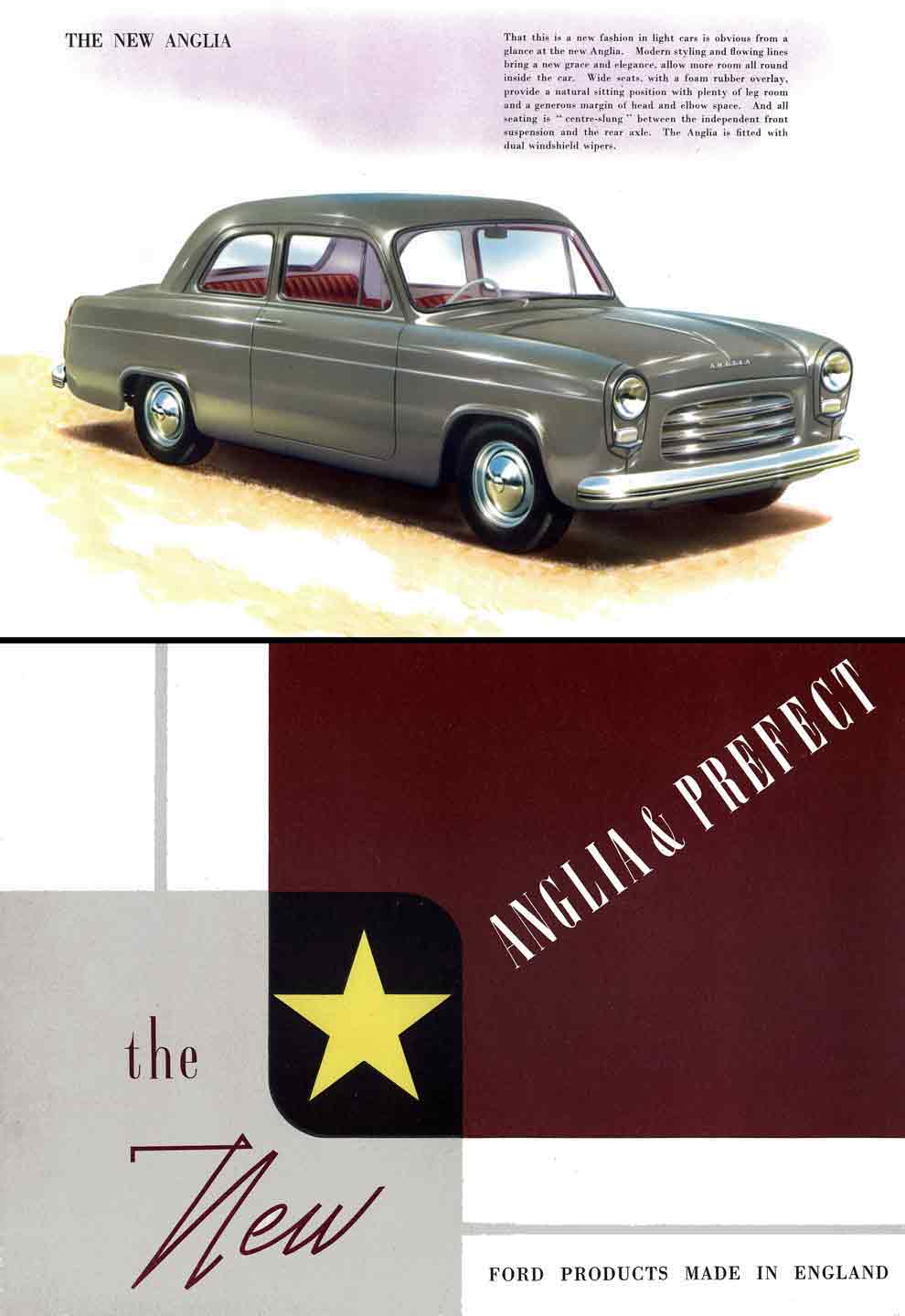 English Ford Anglia & Perfect (c1953) - The New Anglia & Perfect