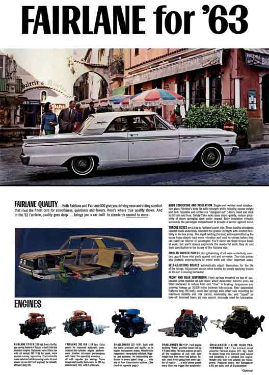 Ford Fairlane 1963 - Fairlane for 63
