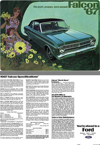 Ford Falcon 1967 - Go Pert, Peppy and Proud Falcon '67