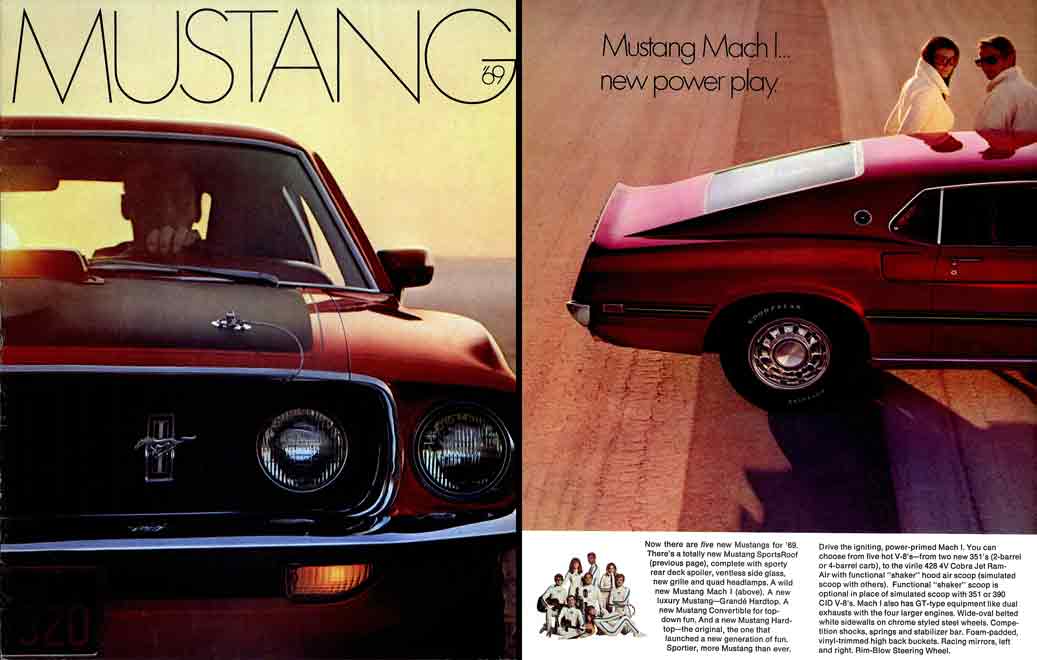 Ford Mustang 1969 - Mustang Sports Roof - one of 5 all new Mustangs