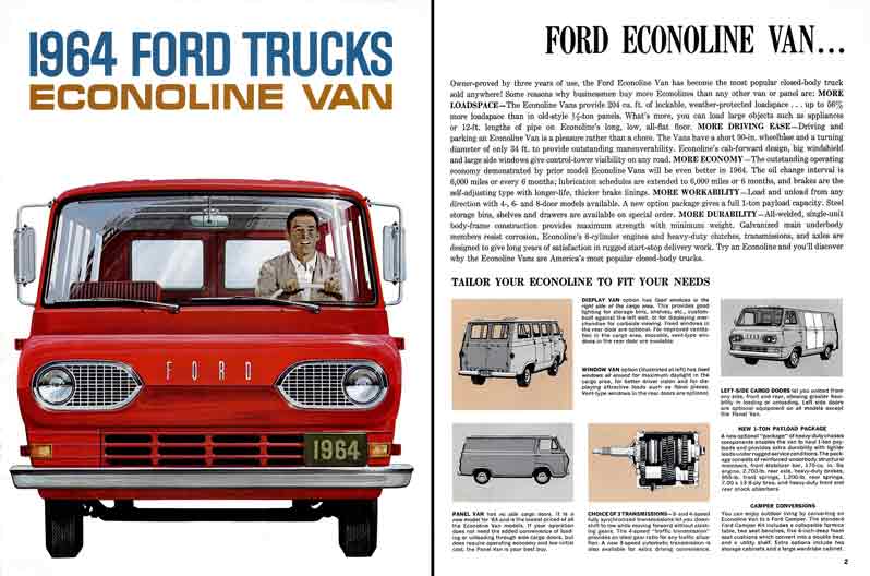 Econoline Van 1964 Ford Trucks