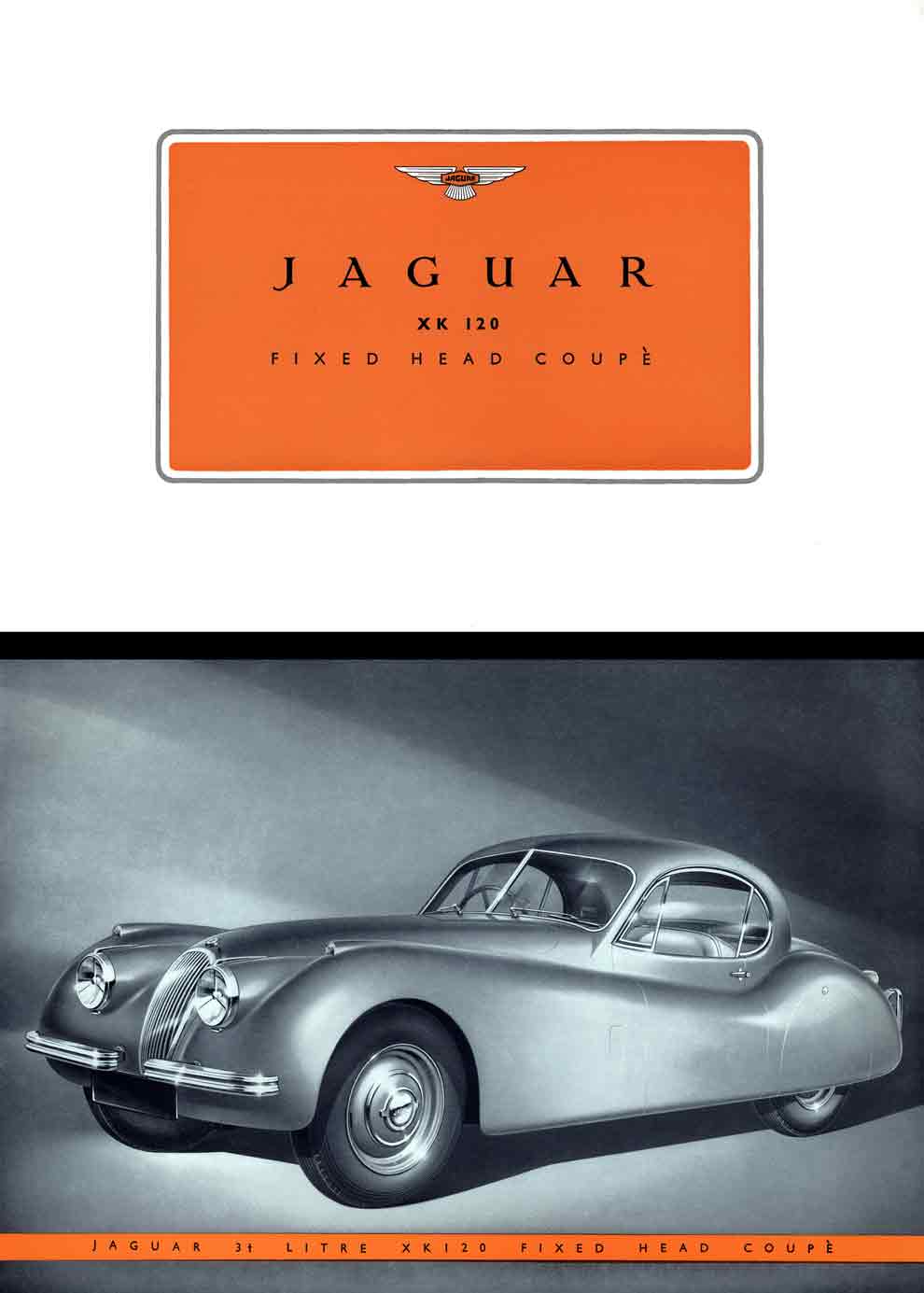 XK120 Jaguar Fixed Head Coupe 1951