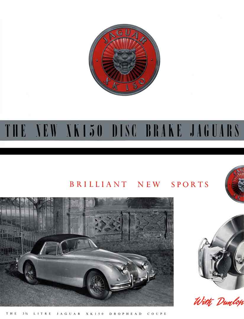 Jaguar XK150 1957 - The New XK150 Disc Brake Jaguars