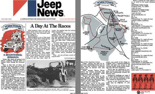 Jeep News Volume Two Fall/Winter Issue