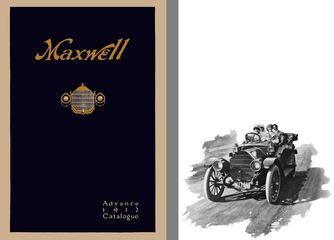 Maxwell 1912 - Maxwell Advance 1912 Catalogue (12pgs)