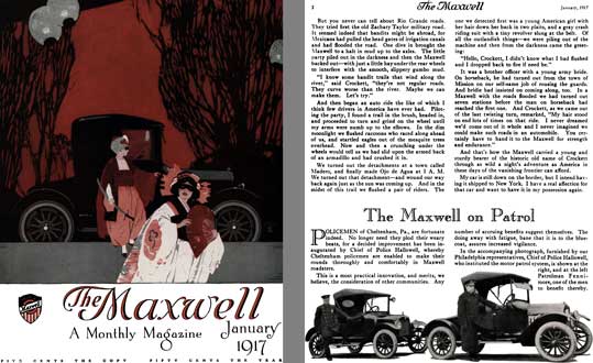 Maxwell 1917 - The Maxwell - A Monthly Magazine - January 1917