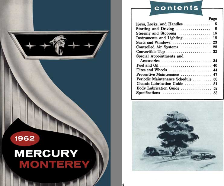 Mercury 1962 - 1962 Mercury Monterey Owner's Manual