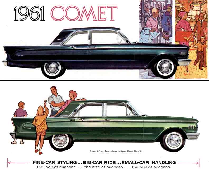 Comet 1961 Mercury - 1961 Comet the better compact car