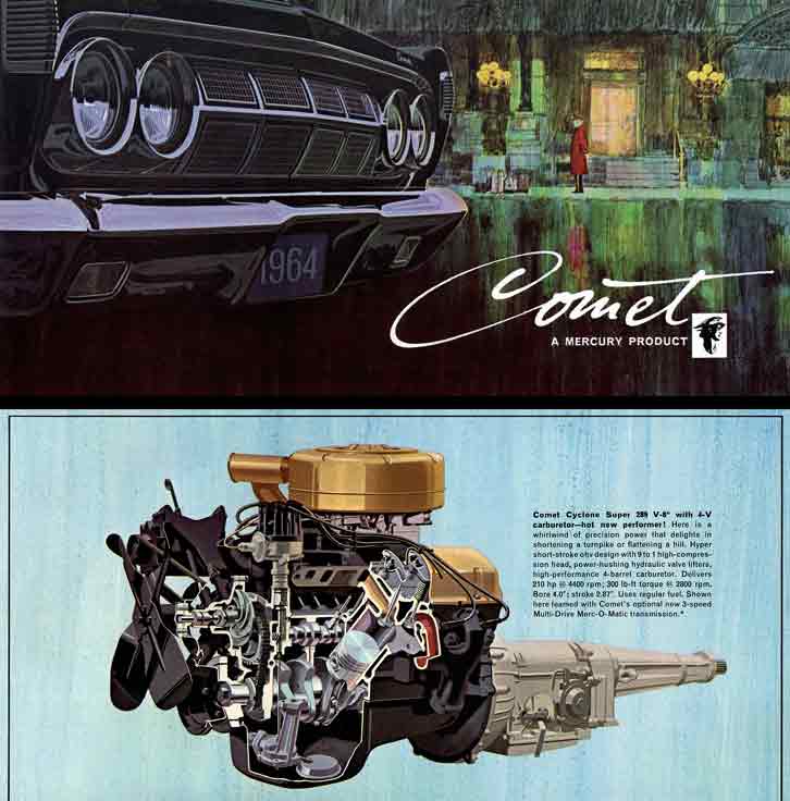 Comet 1964 Mercury - Comet a Mercury Product