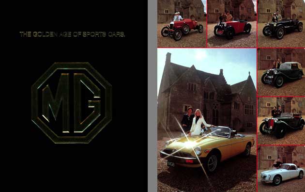 MG 1975 - The Golden Age of Sports Cars MG