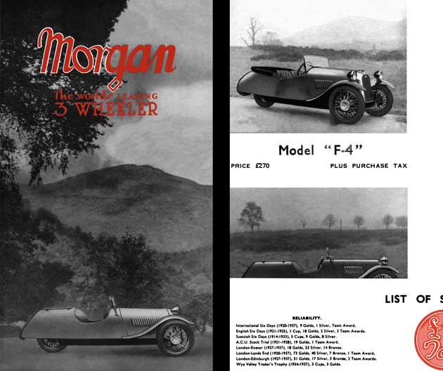 Morgan c1947 - Morgan - The World's Leading 3 Wheeler