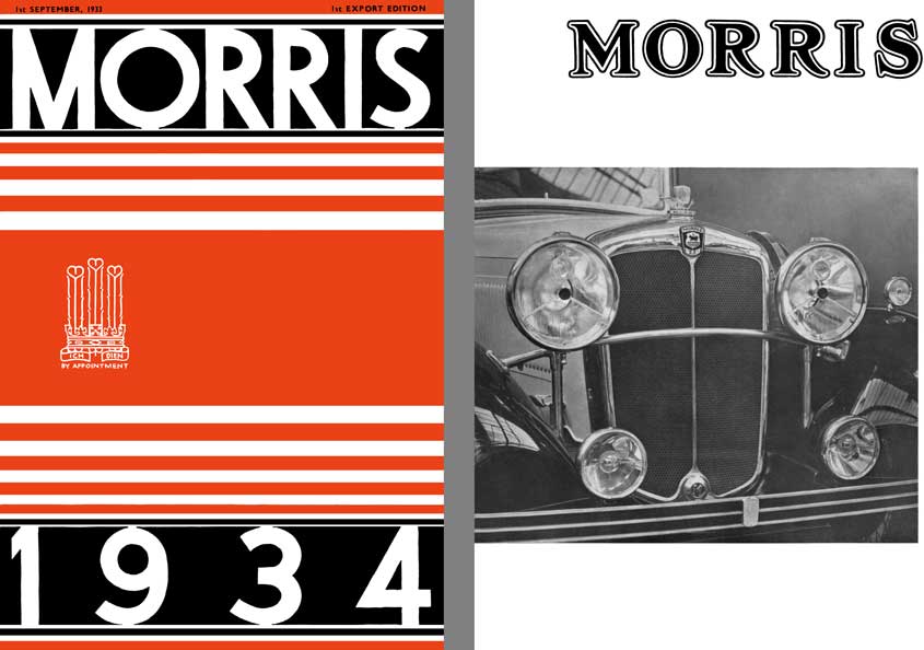 Morris 1934 - 1st September, 1933 - 1st Export Edition Morris 1934 (In French)