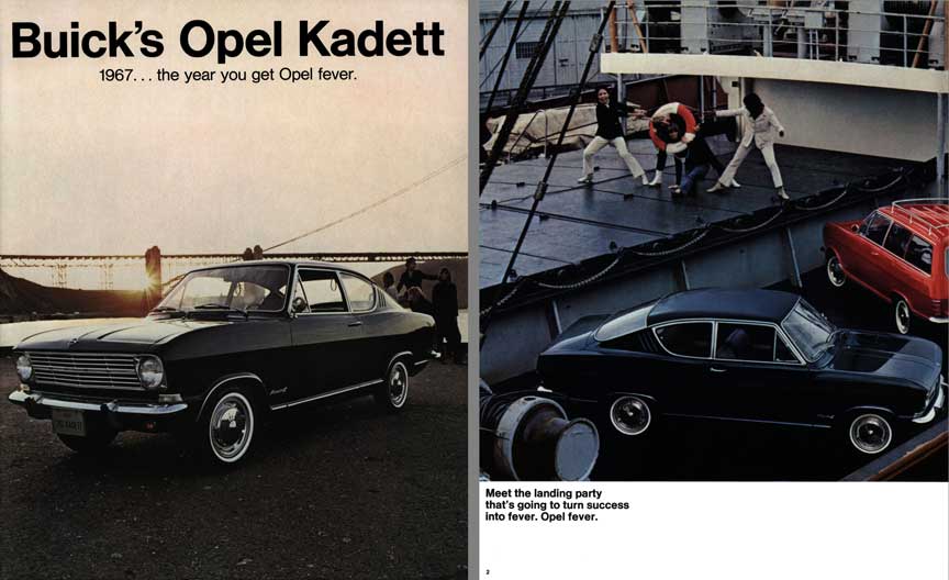 Opel Kadett 1967 - Buicks Opel Kadett 1967 - the year you get Opel fever