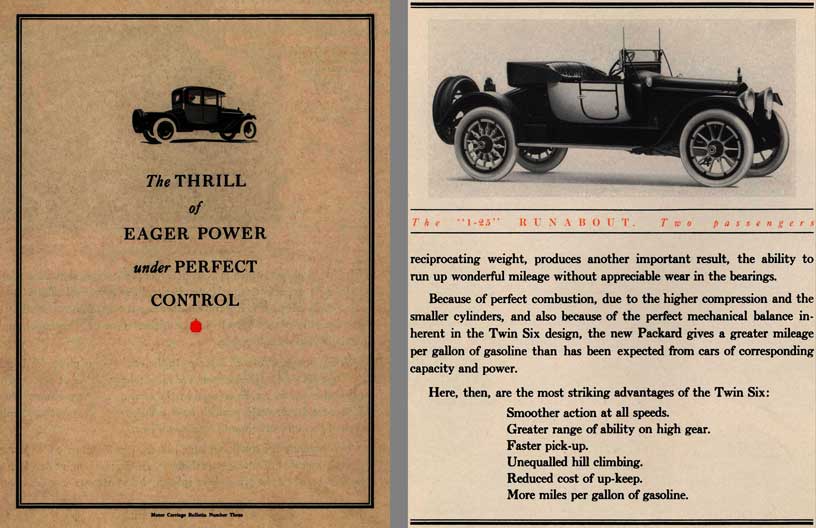 Packard 1915 - The Thrill of Eager Power Under Perfect Control
