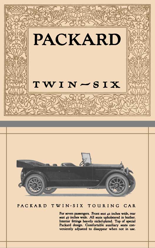 Packard 1921 - Packard Twin Six
