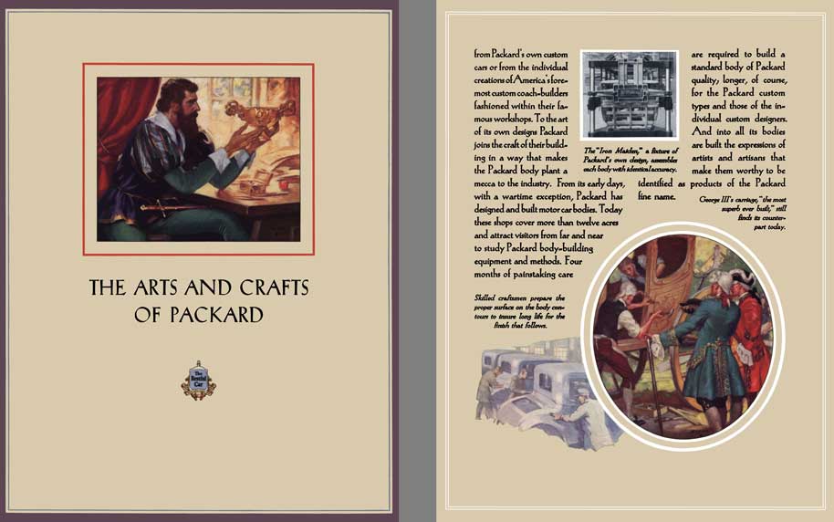 Packard 1928 - The Arts and Crafts of Packard - The Restful Car