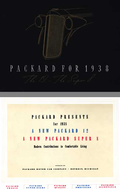 Packard 1938 - Packard For 1938  The 12 - The Super 8
