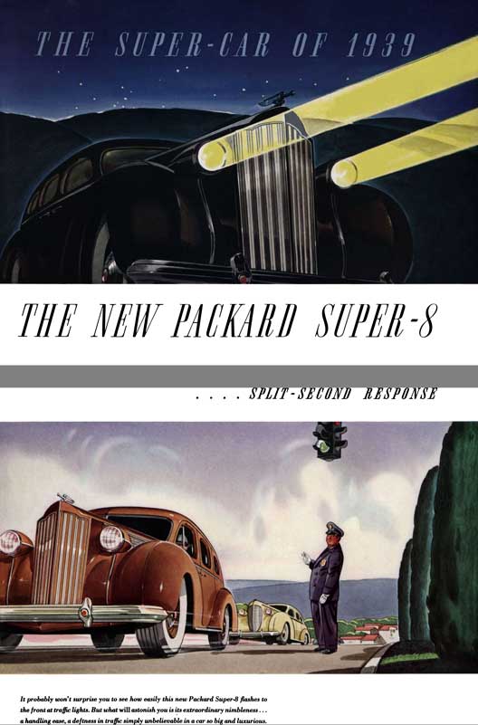 Packard 1939 - The Super - Car of 1939 - The New Packard Super - 8