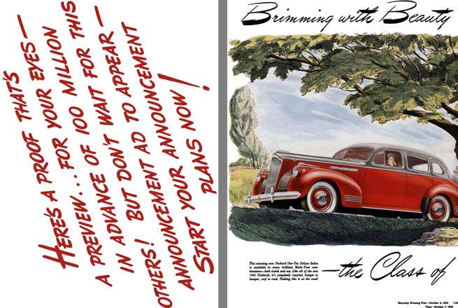 Packard 1941 - Here's a Proof That's A Preview  For Your Eyes