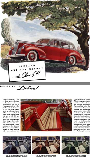 Packard 1941 - Packard One-Ten Deluxe � the Class of '41