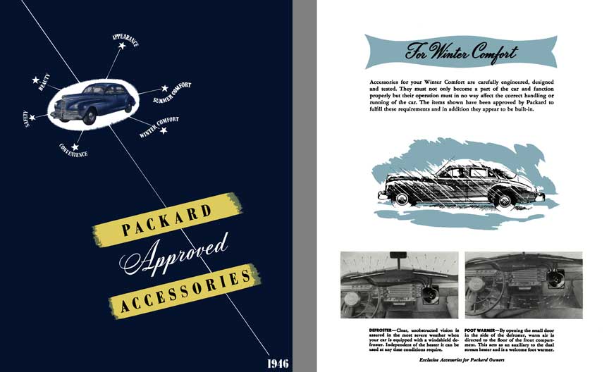 Packard 1946 - Packard Approved Accessories
