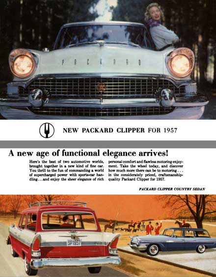 Packard 1957 - New Packard Clipper For 1957