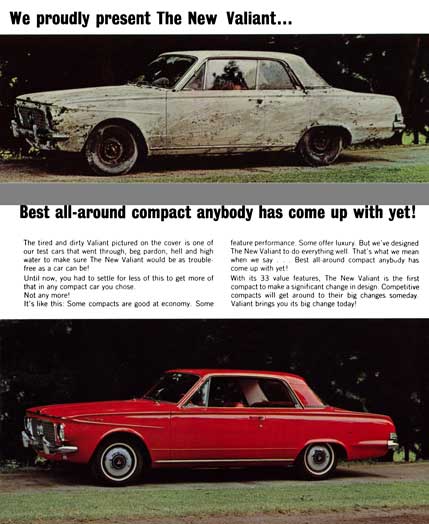 Plymouth 1963 - We Proudly Present the New Valiant