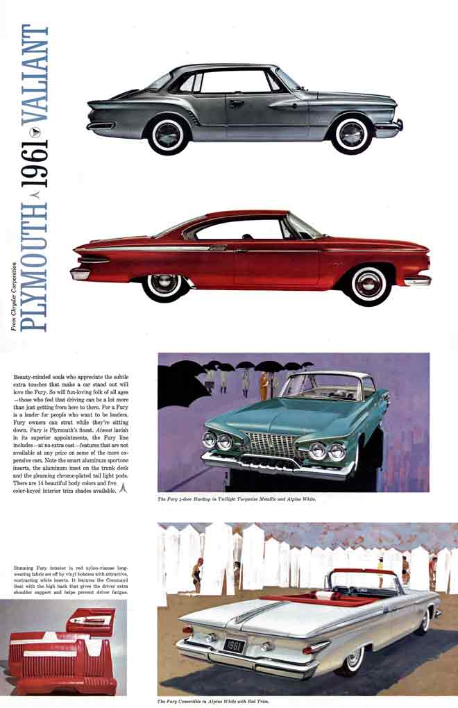 Plymouth Valiant 1961 - From Chrysler Corporation - Plymouth 1961 Valiant