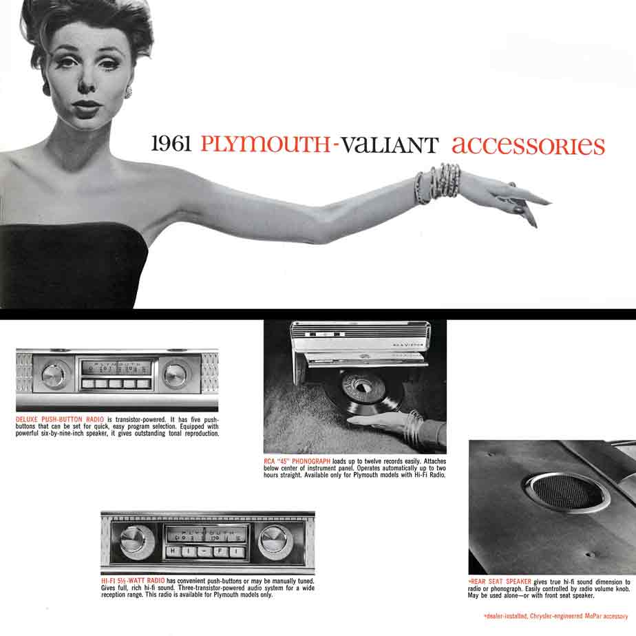 Valiant Accessories 1961 Plymouth - 1961 Plymouth Valiant Accessories