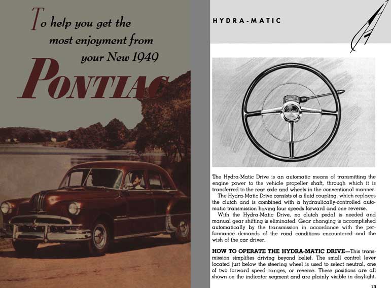 General Motors Pontiac 1949 - To Help get the Most Enjoyment from Your New 1949 Pontiac