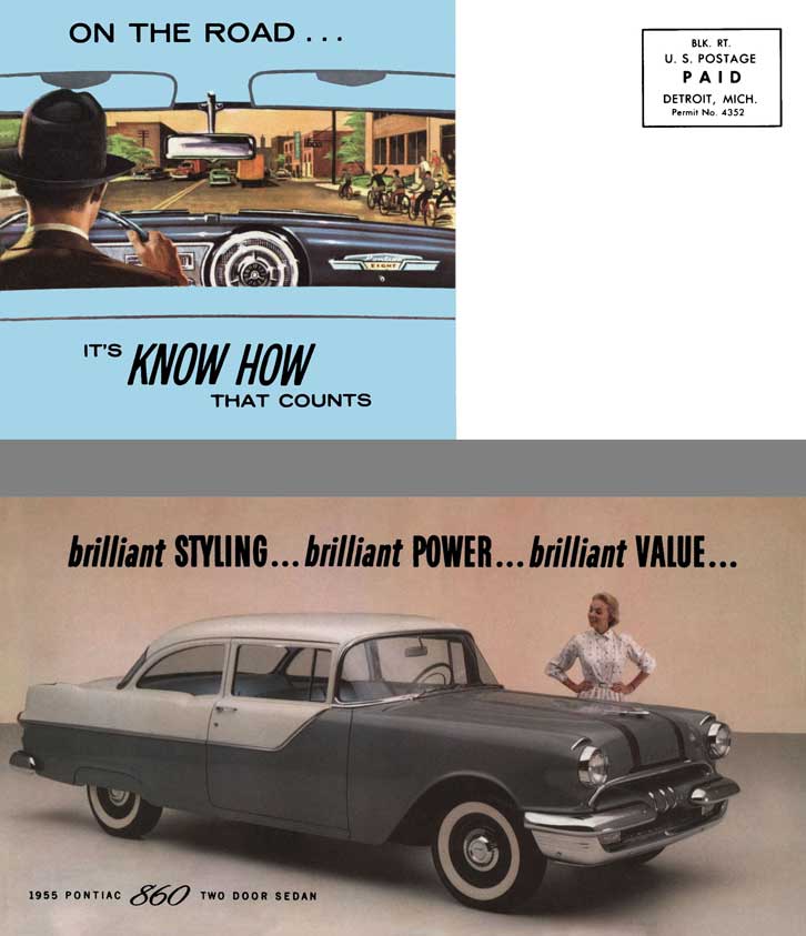 Pontiac 1955 - 1955 Pontiac 860 - On The Road  It's Know How That Counts