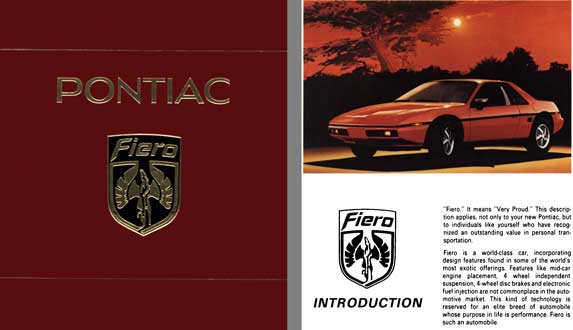 Pontiac Fiero 1984 - Pontiac Fiero 2M4 - DIY Service Procedures