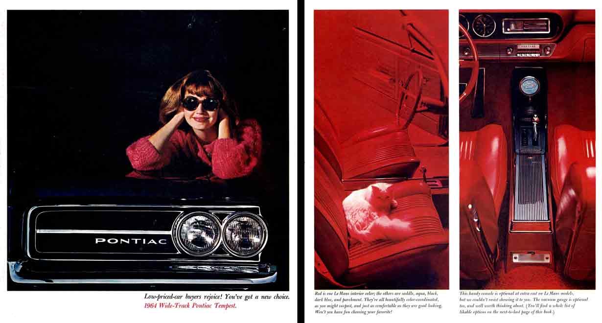 Tempest 1964 Pontiac - Low priced car buyers rejoice! You've got a new choice