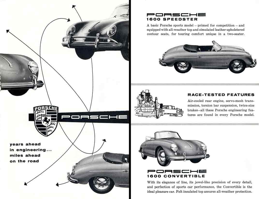 Porsche 356A 1600 (c1960) - Years ahead in engineering - miles ahead on the road
