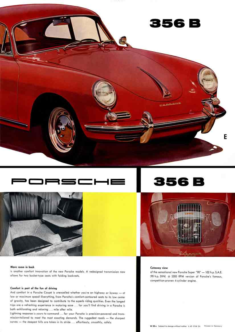 Porsche 356B (c1959)