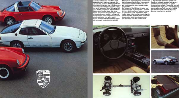 Porsche c1973 - Porsche 924, 911 SC & Turbo, 928