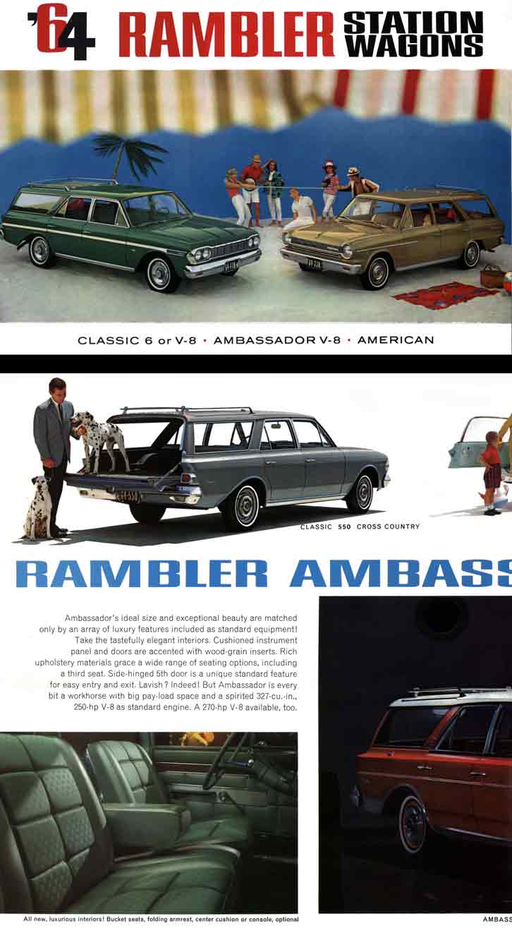 Rambler 1964 Station Wagons - '64 Rambler Station Wagons