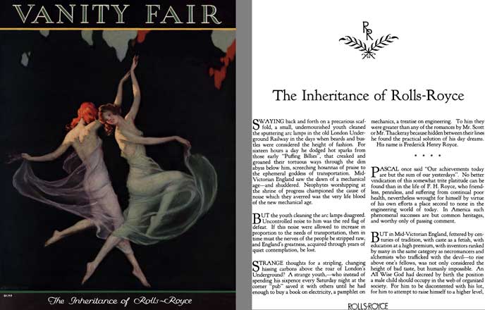 Rolls Royce 1931 - Vanity Fair - The Inheritance of Rolls-Royce