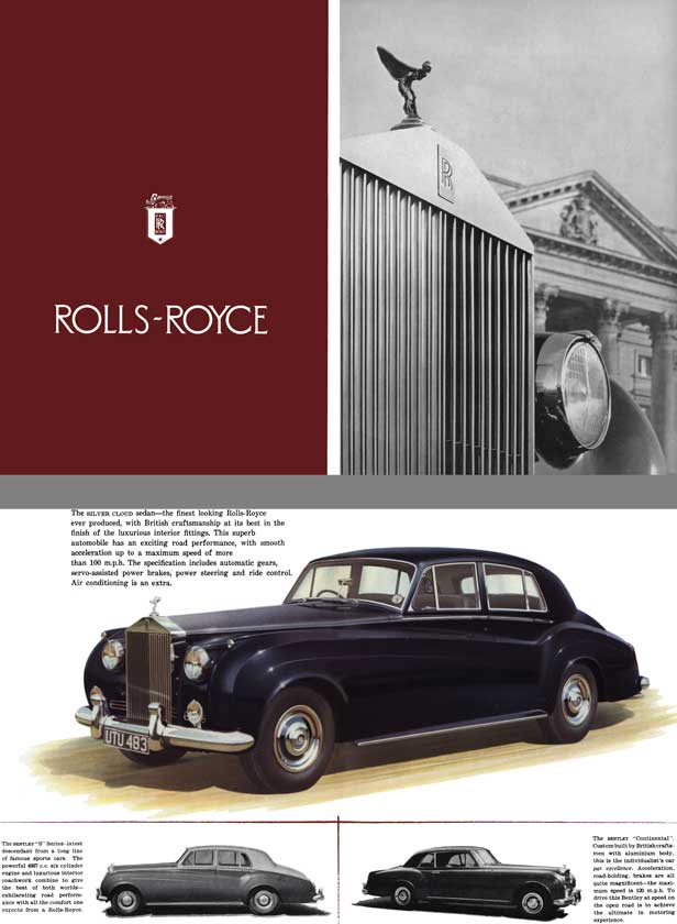 Rolls Royce 1958 - The Great Rolls Royce Enterprise 