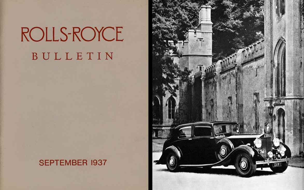 Rolls Royce Bulletin September 1937