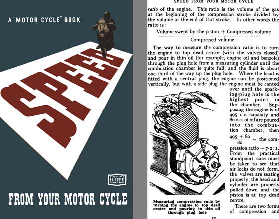 Speed From Your Motor Cycle 1947