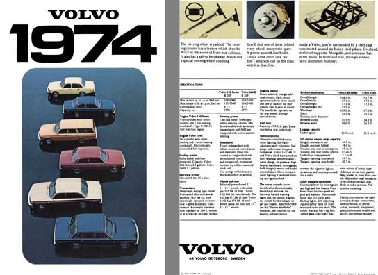 Volvo 1974 Brochure