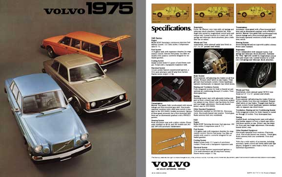 Volvo 1975 Brochure