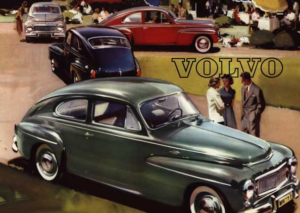 Volvo PV 544 1959 Volvo PV 544 the new family sports car Volvo PV 544